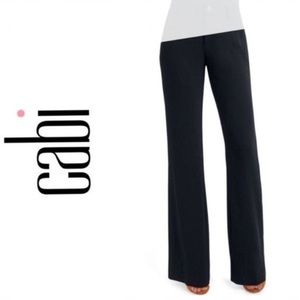 CAbi Navy Wide Leg Trouser